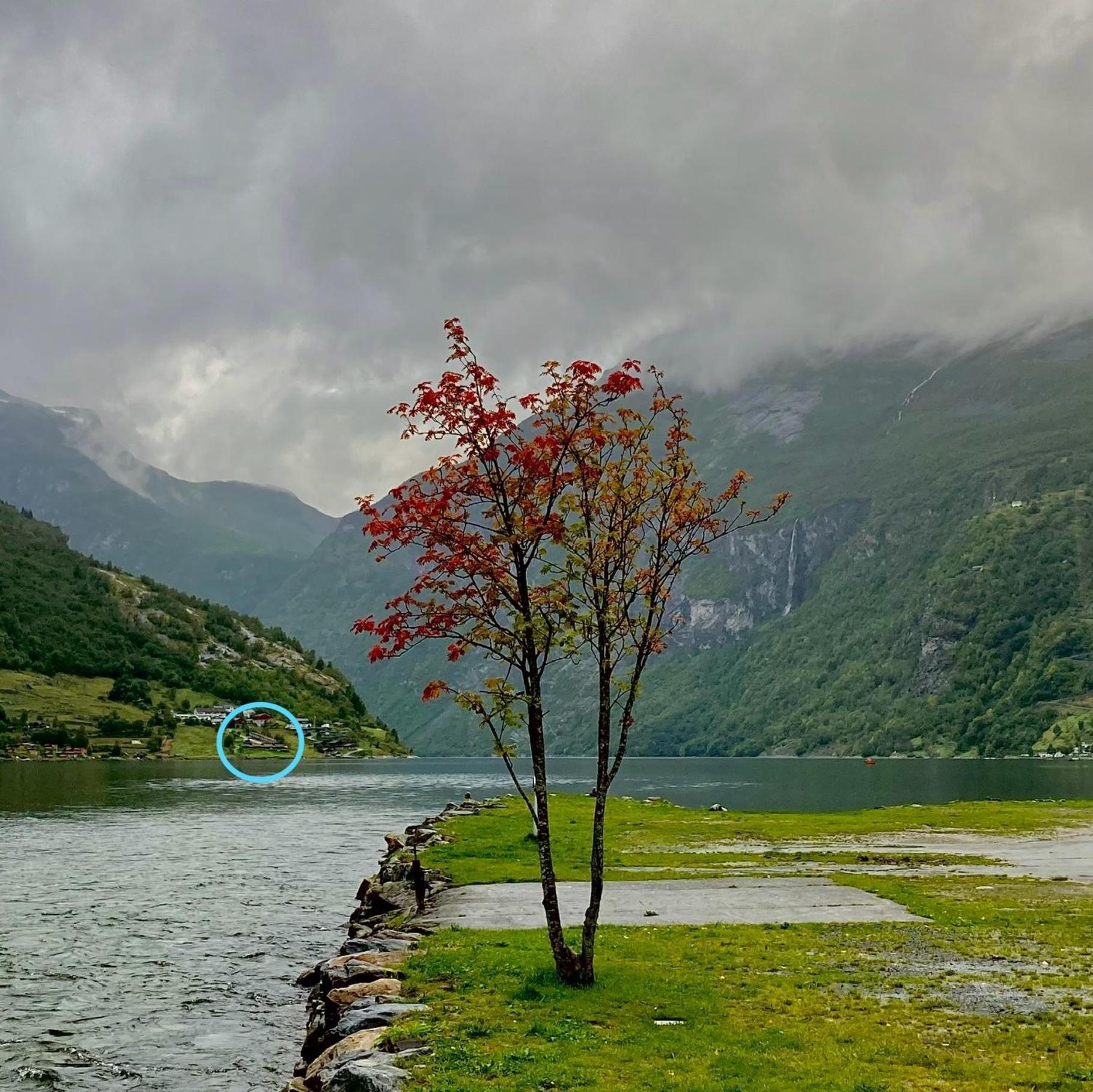 Fjorden Campinghytter Geiranger Exterior foto
